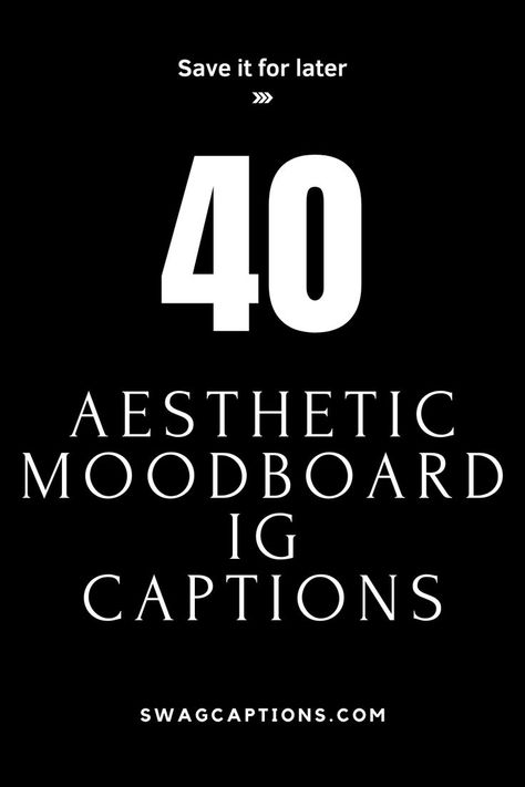 Discover the perfect IG captions for your aesthetic moodboard! Whether you’re curating a dreamy feed or adding a touch of personality to your posts, these captions will complement your style effortlessly. From poetic lines to playful phrases, find the words that will make your moodboard pop. Aesthetic Poetic Quotes, Inspiring Captions, Poetic Lines, 40 Aesthetic, Ig Captions, Caption For Yourself, Aesthetic Moodboard, Spark Creativity, Word Play