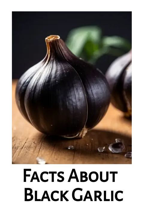 Indulge in the unique complexity of black garlic, crafted through a meticulous fermentation process. These cloves are carefully aged under precise conditions to create a deep, umami-packed flavor. Elevate your dishes with this distinctive ingredient that brings an array of culinary possibilities. Discover the enriching benefits and culinary adventure that black garlic has to offer – a must-try experience for all food enthusiasts! Black Garlic Benefits, Black Garlic Recipes Dishes, Garlic Benefits Health, Black Garlic Recipes, Garlic Health Benefits, Garlic Benefits, Dinner Today, Raw Garlic, Black Garlic
