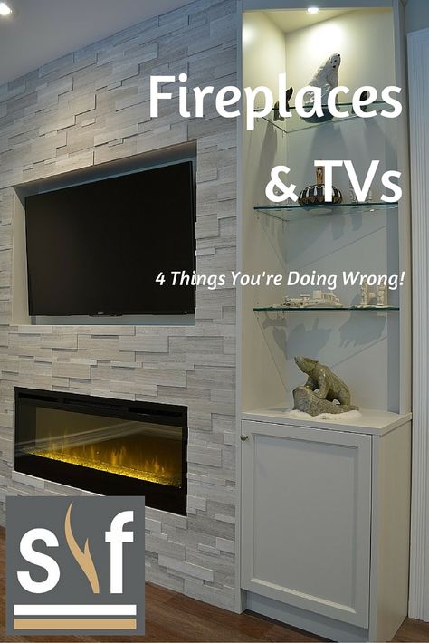 Wall Fireplaces Electric, Tv Over Real Fireplace Ideas, Electric Fireplace Builtins, Tvs Over Fireplace Mantels, 60 Inch Electric Fireplace Ideas With Tv, Fireplace Build Out With Tv, Electric Fireplace Insert Ideas With Tv, Tv Above Electric Fireplace Ideas, Electric Fireplace Walls