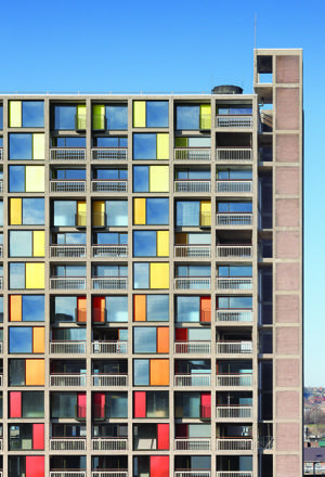 Modern Facade, British Homes, Housing Estate, Sheffield City, Brutalist Buildings, Park Hill, Sheffield England, Social Housing, Steel City