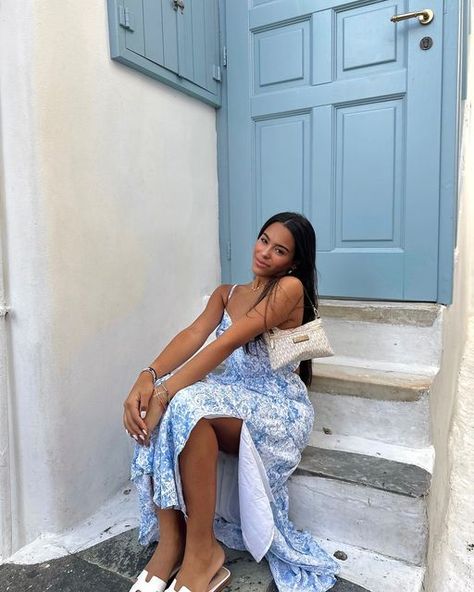 Mykonos Outfit Summer, Summer Outfits Greece, Greece Summer Outfits, Mykonos Outfit, Outfits Greece, Greece Outfit Ideas, Summer Outf, Greece Landscape, Greece Outfit