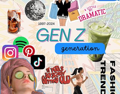 Gen Z Social Media Design, Gen Z Advertising, Gen Z Collage, Gen Z Things, Gen Z Moodboard, Gen Z Lifestyle, Millennial Branding, Gen Z Marketing, Gen Z Design