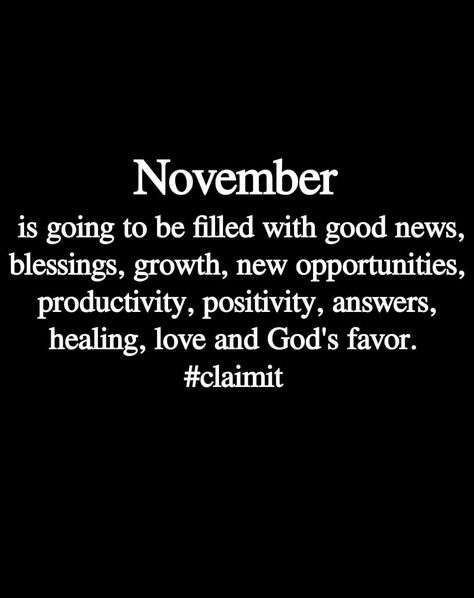 November Quotes, Blessed Quotes, Inspirational Prayers, Bible Quotes Prayer, Uplifting Quotes, Scripture Quotes, Daily Affirmations, Affirmation Quotes, Daily Quotes