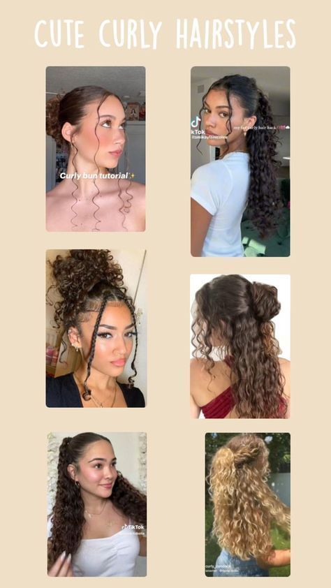 Long Layered Curly Hair, Quick Curly Hairstyles, Dark Grey Coat, Curly Hair Care Routine, Hairstyle Examples, Easy Hairstyles For Thick Hair, Mixed Curly Hair, Hair Inspiration Long, Cute Curly Hairstyles