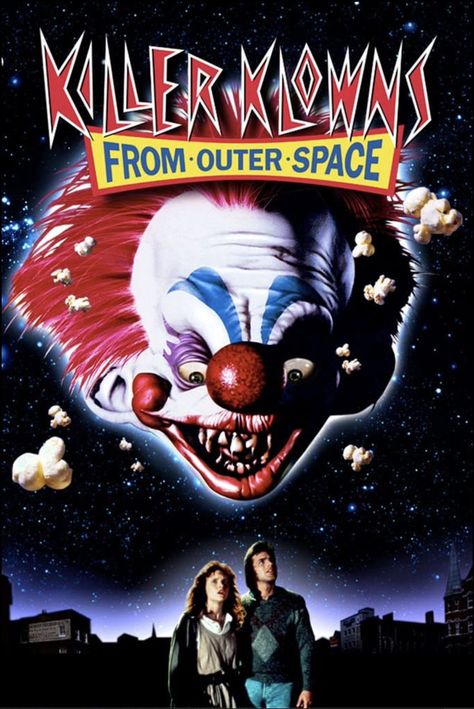 Space Movie Posters, Outer Space Drawing, Outer Space Posters, Outer Space Wallpaper, Killer Klowns From Outer Space, Space Coloring Pages, 80s Horror, Horror Movie Icons, Horror Posters