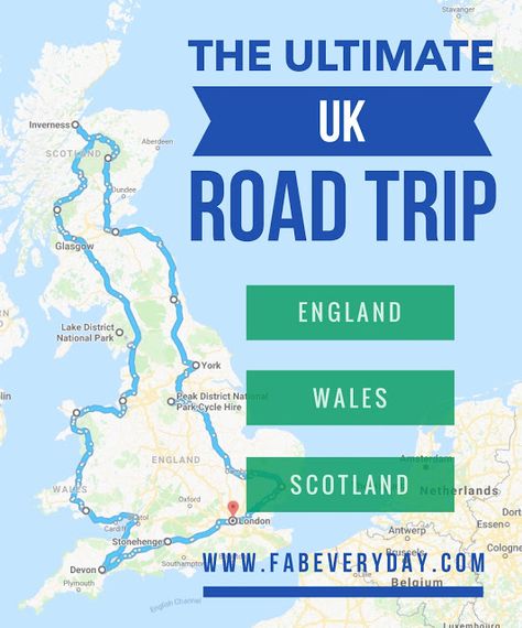 The Ultimate UK Road Trip Itinerary - Driving Around England, Scotland, and Wales with the Family | Fab Everyday Uk Road Trip, Road Trip Uk, Scotland Road Trip, Life In The Uk, Lake District England, Itinerary Planner, Family Road Trip, Voyage Europe, Family Road Trips