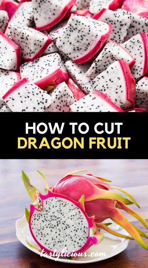 How to cut Dragon Fruit | dragon fruit recipes | how to eat dragon fruit | dragon fruit smoothie | juicing recipes for weight loss | juice recipes | healthy juicer recipes | juicer recipes beginners | green juice recipes for weight loss How To Make Dragon Fruit Juice, Dragon Fruit Salad Recipe, How Do You Eat Dragon Fruit, Dragon Fruit Charcuterie, Recipes For Dragon Fruit, How To Peel Dragon Fruit, Things To Make With Dragon Fruit, What To Do With Dragon Fruit, Dragonfruit Juice Recipe