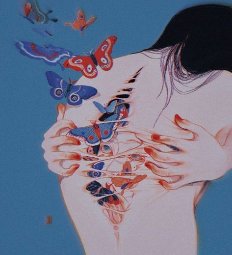 35 psychedelic drawings by Japanese artist SilllDa Arte Obscura, Arte Inspo, Useful Information, Ethereal Art, Graphic Design Print, 영감을 주는 캐릭터, Japanese Artists, Surreal Art, Pretty Art