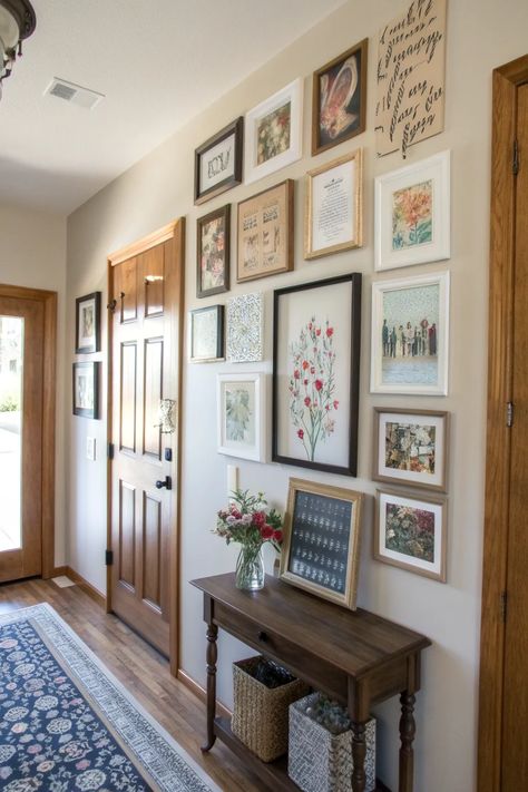 22+ Charming Entryway Gallery Wall Ideas Entryway Gallery Wall Ideas, Charming Entryway, Entryway Gallery Wall, Gallery Wall Ideas, Wall Ideas, Entryway, Gallery Wall, Wall