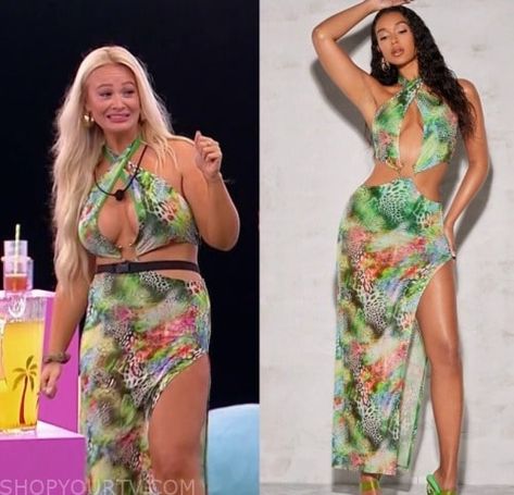 Love Island (USA): Season 5 Episode 21 Allie's Printed Dress Love Island Usa, Show Love, Love Island, Printed Dress, Print Dress, Fashion Looks, Tv, Clothes