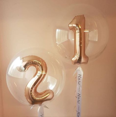 One Year Balloon Decoration, 1 Year Balloon Ideas, 30 Birthday Balloon Bouquet, Ballon Birthday Ideas, Ballon Ideas For Birthday, 21st Balloon Ideas, 21st Birthday Balloon Ideas, Number Balloons Decoration, Ballon Numbers