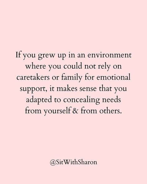 Sharon Peykar, LCSW on Instagram: “Many of us grow up accustomed to feeling invisible in our families, friendships & relationships due to the lack of emotional support &…” Lack Of Support Quotes Relationship, Lack Of Emotional Support, Lack Of Support Quotes Families, Lack Of Support Quotes, Feeling Seen, Keep To Yourself, Lack Of Support, Stay Quiet, Family Of Origin