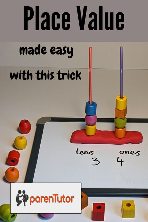 Year 6 Maths Activities, Teaching Tens And Ones, Ones Tens Activity, 2 Digit Place Value Activities, Ones And Tens Activities, Maths Teaching Aids Ideas, Tens And Ones Activity, Tens And Ones Activities, Teaching Aids For Maths