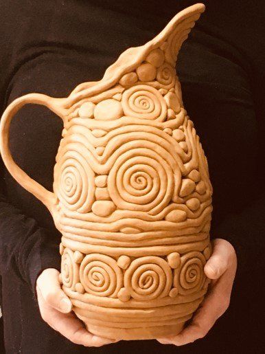 Coil Work — Shorncliffe Pottery Club Incorporated Brisbane Coil Vessel, Blog Post Titles, Circular Motion, Handmade Pottery, Coils, Kiln, Brisbane, Flower Pots, Motion