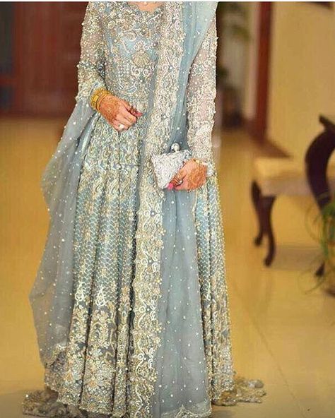 Dulhan Mehal ™ on Instagram: “BRIDALS • BRIDESMAIDS • FORMALS | Enquiries: DM or Whatsapp: 00923369943967 | Worldwide shipping #dulhanmehal #dulhan #bridalwear #lehenga…” Wedding Dresses Pakistani Party Wear, Pictures Of Dresses, Wedding Dresses Pakistani, Dresses Pakistani, Indian Wedding Gowns, Walima Dress, Desi Outfits, Pakistani Style, Latest Bridal Dresses