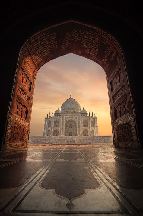 Tac Mahal, تاج محل, India Travel Places, Taj Mahal India, Indian Architecture, Islamic Architecture, Jolie Photo, Architecture Photo, Foodie Travel