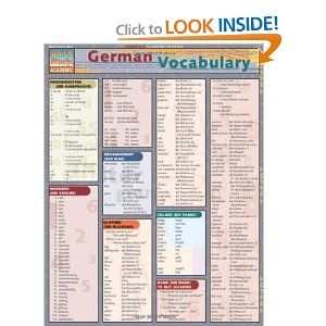 German Vocabulary (Quickstudy: Academic): Inc. BarCharts: 9781572226890: Amazon.com: Books German Vocabulary, Deutsch Language, Study German, German Study, German Phrases, Italian Vocabulary, German Grammar, Learning Tips, German Language Learning