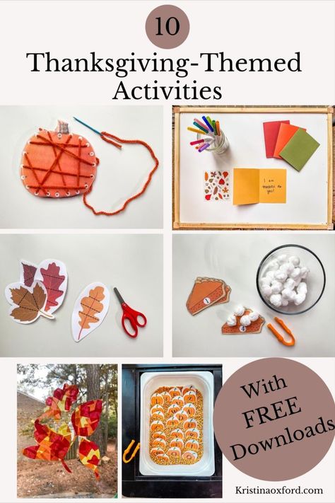 Montessori Thanksgiving Crafts, November Traditions For Kids, Thanksgiving Reggio Activities, Thanksgiving Pretend Play, November Montessori Practical Life, Colonial Days Activities For Kids, Quiet Preschool Activities, Montessori Thanksgiving Activities, November Themes Preschool