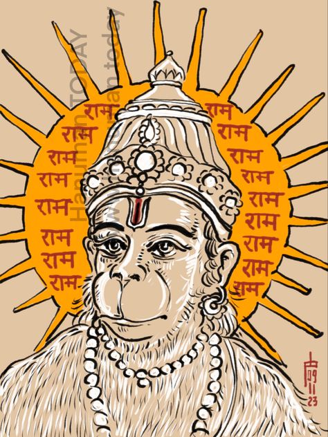 Hanuman Illustration, Hanuman Stories, Praying Aesthetic, Lord Balaji Hd Wallpaper 4k, Akira Anime, Hanuman Ji Wallpapers, Indian Illustration, Ancient History Facts, Hindu Rituals