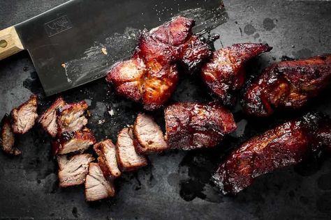 Cuts of BBQ Pork Chinese Five Spice Pork Tenderloin, Recipes Using Five Spice Powder, Chinese Five Spice Recipe Dishes, Five Spice Powder Recipe, Chinese Five Spice Recipe, Chinese Five Spice Pork, Five Spice Recipes, Chinese Roast Pork, 5 Spice Powder