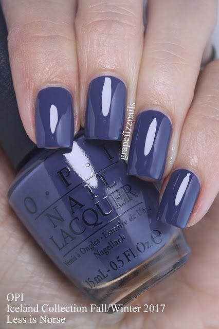 Christmas Nails Light Blue, Opi Less Is Norse, Fun Vacation Nails, Opi Iceland Collection, Nails Fancy, Opi Nail Colors, Nails Opi, Pretty Nail Colors, Pretty Nail Polish