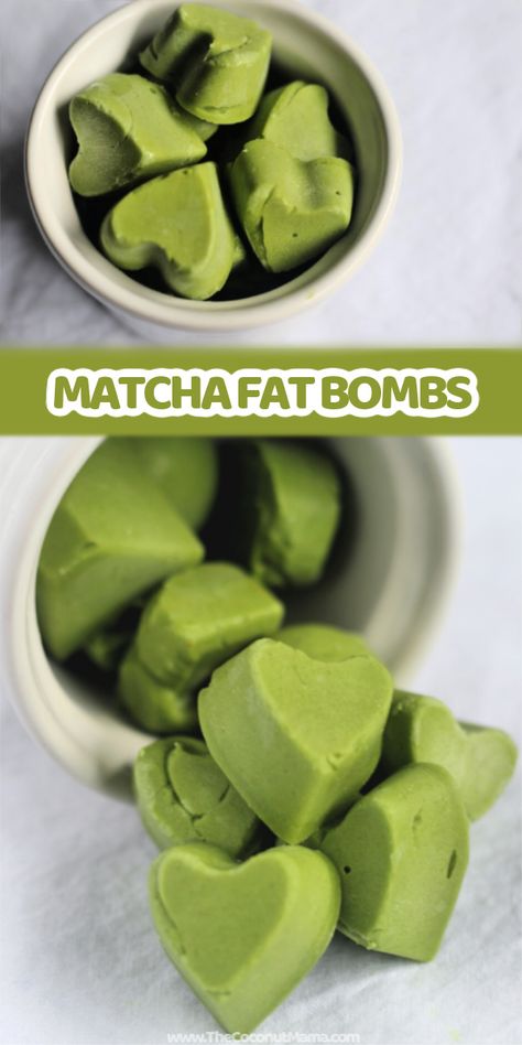 Keto Biotic Recipes, Keto Matcha Recipes, Healthy Matcha Recipe, Keto Breakfast Quiche, Fat Bomb Snacks, Macha Tea, Matcha Coconut, Holiday Hacks, Matcha Recipes