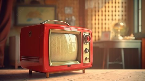 Vintage 3d Illustration Retro Red Tv Background, Vintage Tv, Retro Television, Old Tv Background Image And Wallpaper for Free Download Retro Television, Red Tv, Logo Cloud, Infographic Powerpoint, Fall Music, Marketing Poster, Black And White Tree, Tv Background, Business Card Branding