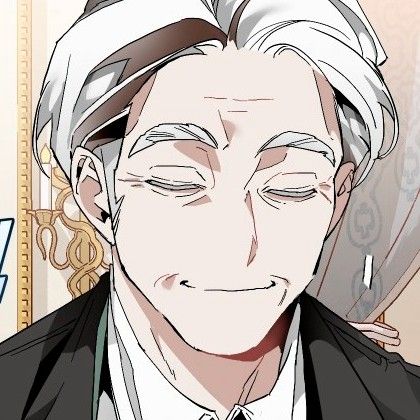 Old Man In Anime, Old Anime Man, Ron Molan, Anime Old Man, Trash Of The Counts Family, Old Anime, Handsome Anime Guys, Old Man, Old Men