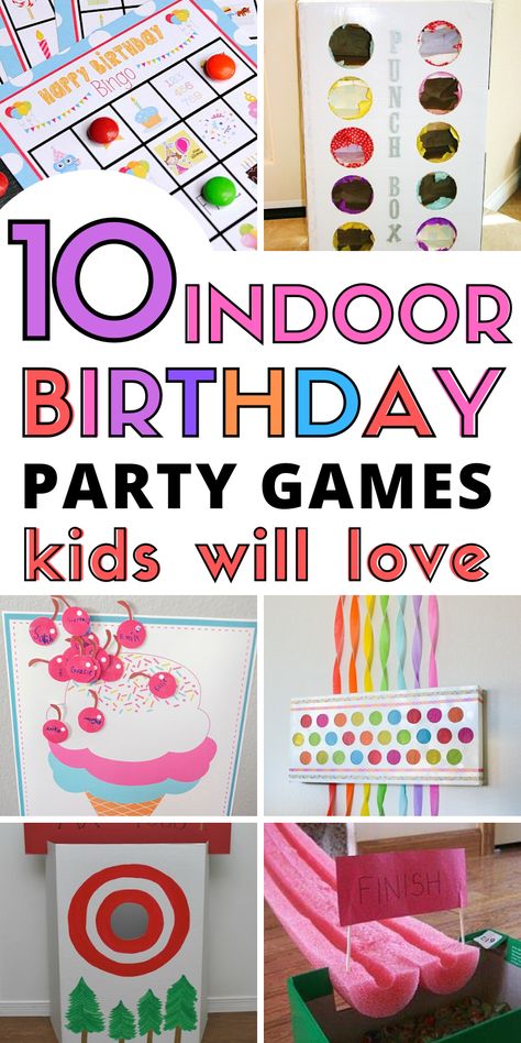 Here are 12 BEST indoor birthday party games that are perfect for winter birthdays. These best indoor winter birthday party games are a guaranteed way to entertain your kiddo and his little friends. #birthdaypartygames #birthdaypartygamesforkids #birthdaypartygamesfortoddlers #indoorbirthdaypartygames #indoorbirthdaypartygamesforkids #indoorbirthdaypartygamesfortoddlers Indoor Birthday Party Games For Kids Age 7, Birthday Party Games For Kids Age 9, Fun Indoor Birthday Party Games, Birthday Party Games For Preschoolers, Inside Party Games For Kids Birthdays, Game For Birthday Party Kids, Party Games For Toddlers Indoor, Games To Play At Toddler Birthday Party, Family Birthday Games Fun Activities