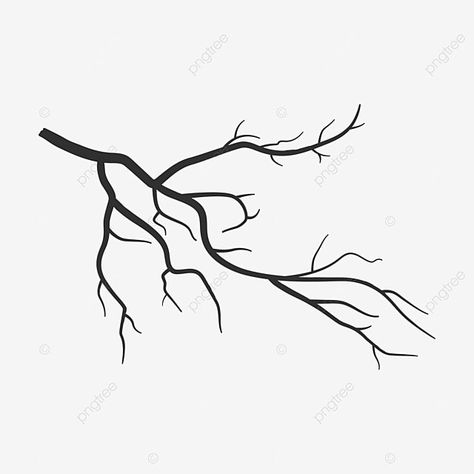 Branches Drawing, Tree Branch Tattoo, Branch Drawing, Alice In Wonderland Drawings, Doddle Art, Hand Drawn Logo Design, Branch Tree, Branch Tattoo, Pencil Drawings For Beginners