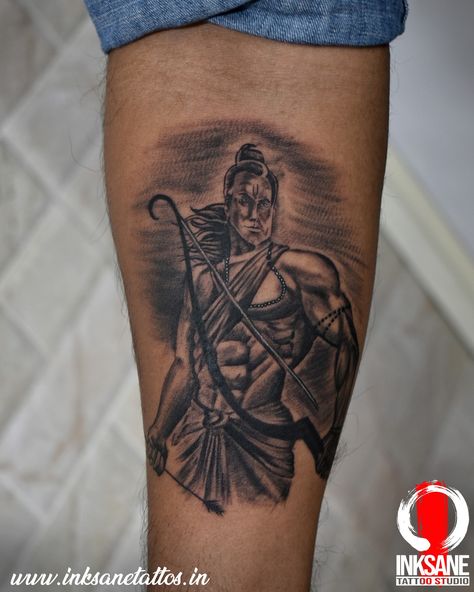 Lord rama tattoo
Jai shree Ram

#rama #shreeramatattoo #krishna #ramayana #iskcon #harekrishna #ram #hanuman #sitaram #radhakrishna #sita #hinduism #jaishriram #hindu #india #warrior #vrindavan #tacho #shriram #besttattooshopinbangalore #lordrama #jaihanuman #krishnaconsciousness #arrowandbow #bhagavadgita #iskcontemple #ramatattoo #radheradhe #lordhanuman #inksanetattoos Lord Rama Tattoo, Lord Rama, Creative Tattoos, Tattoo Studio, Portrait Tattoo, Tattoos