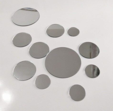 Amazon.com: 50PCS Mix Sizes DIY Mirror Wall Sticker Mini Removable Round Acrylic Mirror Decor,Small Circle Mirror Sticker For DIY Craft& Scrapbooking Accessory Home Decoration (Silver): Home & Kitchen Tiny Circle Mirrors, Small Round Mirror Decor Ideas Living Room, Stick On Mirrors, Small Round Mirrors On Wall, Mini Mirror Wall Decor, Small Mirrors On Wall, Small Circle Mirror, Altoid Wallet, Circle Mirrors