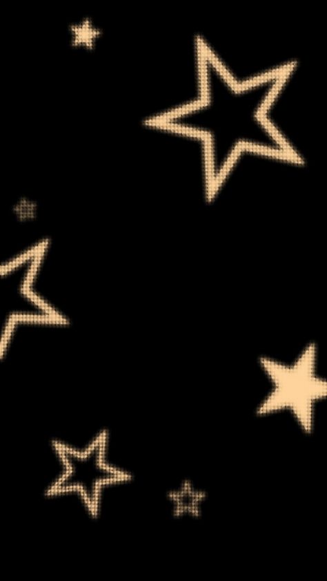 Black And Golden Wallpaper, Black Star Wallpaper, Gold Star Wallpaper, Iphone Wallpaper Stars, Stars Aesthetic, Black And Gold Aesthetic, Golden Wallpaper, Y2k Background, Love Pink Wallpaper