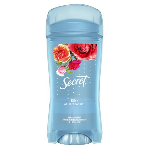 Secret Deodorant, Underarm Odor, Deodorant For Women, Rap Video, Rose Scent, Clear Gel, Hygiene Routine, Bath And Body Care, Antiperspirant Deodorant