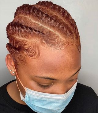 Natural Hair Styles Braids, Got Braids, Two Strand Twist Hairstyles, Easy Natural Hairstyles, Bun Ideas, Flat Twist Hairstyles, Afro Puffs, Cute Natural Hairstyles, Protective Hairstyles For Natural Hair