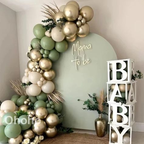 Just found this amazing item on AliExpress. Check it out! $5.25 66％ Off | Beige Green Balloon Garland Arch Kit Baby Shower Decoration Wedding Engagement Ballons Birthday Baptism Christening Sage Green Baptism Decor, Baby Christening Decorations, Beige Baby Shower Ideas, Baby Shower Boy Decorations, March Baby Shower, Green Balloon Garland, Sage Green Baby Shower, Garden Baby Shower Theme, Baby Shower Balloon Arch