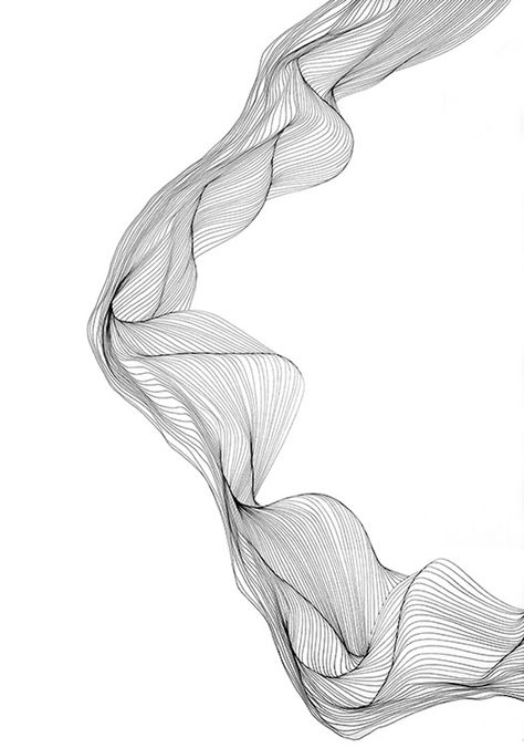 traciecheng-4 – Fubiz Media Line Art Desktop Wallpaper, Tracie Cheng, غلاف الكتاب, Kunst Inspiration, Painting Media, Design Movements, Abstract Line Art, Generative Art, Abstract Lines