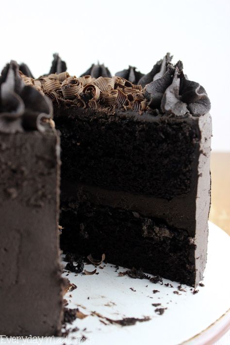 Best Dark Chocolate Cake Recipe, Single Layer Chocolate Cake, Double Chocolate Chip Cake, Lava Cake Recipe Easy, Chocolate Molten Lava Cake, Dark Chocolate Cake Recipes, Best Chocolate Cake Recipe, Lava Cake Recipe, Dark Chocolate Desserts