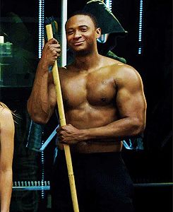 David Ramsey Workout 1 John Diggle, David Ramsey, Supergirl 2015, The Cw Shows, Favorite Tv Characters, Team Arrow, Healthy Man, Man Crush Monday, Black Entertainment