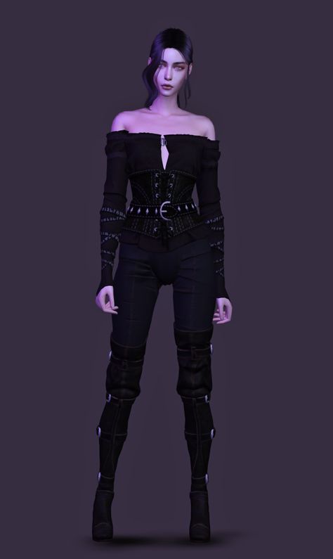 Roli Cannoli CC Findz Corner — plazasims:   Random set 2 New mesh 1 color For... Sims 4 Villian Clothes, Sims 4 Cc Assassin Clothes, Sims 4 Cc Warrior Clothes, Sims 4 Cc Villain Clothes, Sims 4 Mafia Cc, Sims 4 Cc Goth Clothing, Sims 4 Female Cc, Thanks For Supporting Me, Superhero Costumes Female