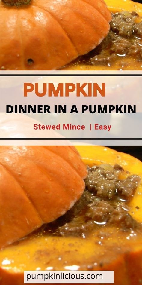 Pumpkin Stew In A Pumpkin, Dinner In A Pumpkin Recipes, Stew In A Pumpkin, Dinner In A Pumpkin, Pumpkin Growing, Whole Pumpkin, Stew Dinner, Pumpkin Recipes Dinner, Pumpkin Stew