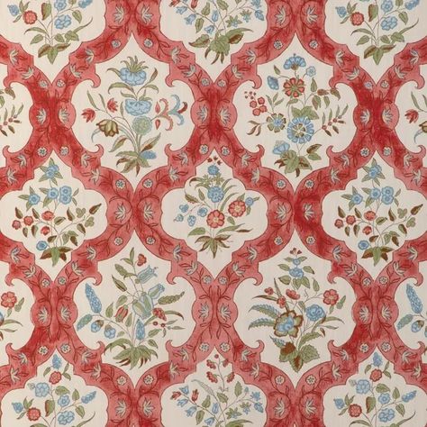 Ventoux Print - Red/Blue | Kravet