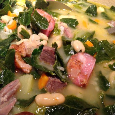 Kale Soup (Sopa de Couves) - Portuguese Cooking Portuguese Kale Soup Recipes, Portugese Kale Soup, Portuguese Kale Soup, Kale And Bean Soup, Portuguese Soup, Portuguese Foods, Portuguese Dishes, Kale Soup Recipes, Kale Soup