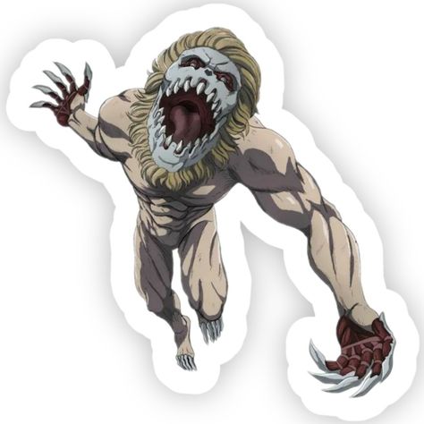 Titan Carguero, Stickers Anime, Anime Journal, Anime Stickers, Attack On Titan, Cute Stickers, Concept Art, Humanoid Sketch, Cake