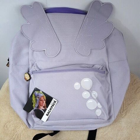 My Little Pony DERPY Hooves Muffins BACKPACK w/ Hood and MANE NWT Hot Topic NEW Hooves Cosplay, Derpy Hooves, Mlp Characters, Kid Character, Lunch Boxes, Cute Bags, Cosplay Outfits, Safe Space, Kids Backpacks