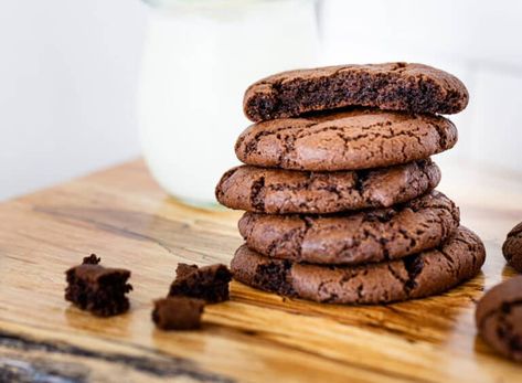 Chocolate Cookies Without Butter - Foods Guy Cookie Without Butter, Dessert Without Butter, Desserts Without Butter, Cookies Without Chocolate Chips, Cookies Without Chocolate, Cookie Recipe No Butter, Cookie Recipes Without Butter, Cookies Without Butter, Baking Without Butter