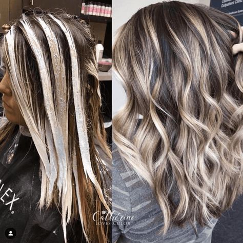 15 Blonde Bayalage Looks That Will Have You Running to Your Stylist! - I Spy Fabulous Blonde To Blonde, Blonde Hair For Brunettes, Blonde Bayalage, Bayalage Blonde, Blonde Babylights, Blonde Highlights On Dark Hair, Kadeřnické Trendy, Fesyen Rambut, Gorgeous Hair Color