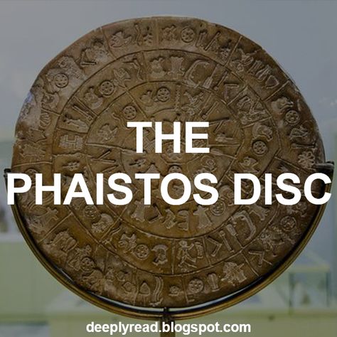 phaistos disc Phaistos Disc, Marriage Certificate, Greek Island, Crete, Metal Working, Alphabet, The First, Writing