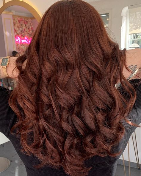 Dark Mahogany Hair, Mahogany Hair Color, Mahogany Hair, Hair Color Mahogany, Brown Hair Inspo, Dark Mahogany, Dark Copper, Blonde Hair Shades, Blonde Hair Color