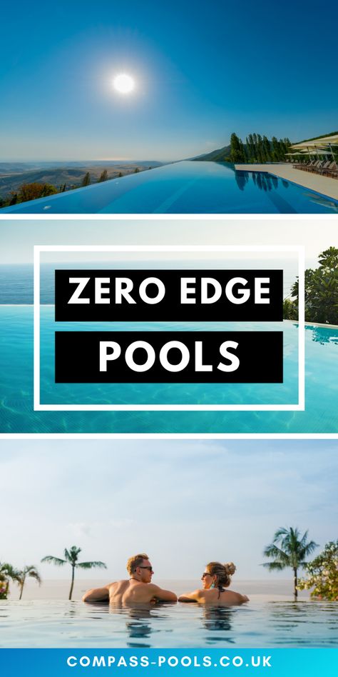 Infinity Swimming Pool Designs, Infinity Pools Built Into Hillside, Faux Infinity Edge Pool, Infinity Edge Pool Design, Pool Alternatives, Infinity Edge Pools, Zero Edge Pool, Infinity Pool Backyard, Infinity Pool Design